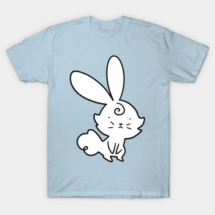 Cute White Bunny T-Shirt